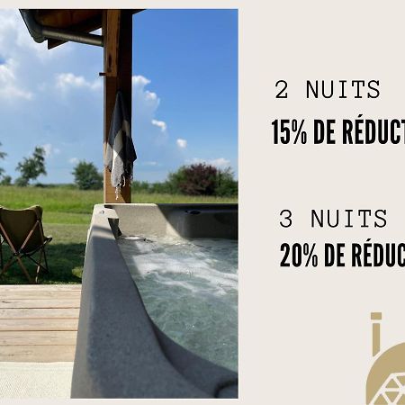 Dome Insolite Cedre Jacuzzi Et Petits Dejeuners Inclus Lagraulet-du-Gers Εξωτερικό φωτογραφία