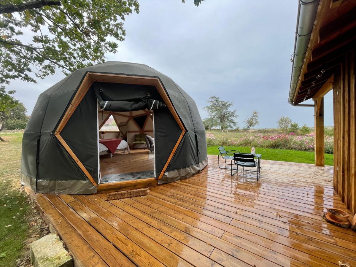 Dome Insolite Cedre Jacuzzi Et Petits Dejeuners Inclus Lagraulet-du-Gers Εξωτερικό φωτογραφία