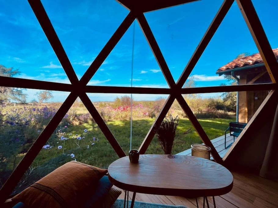Dome Insolite Cedre Jacuzzi Et Petits Dejeuners Inclus Lagraulet-du-Gers Εξωτερικό φωτογραφία